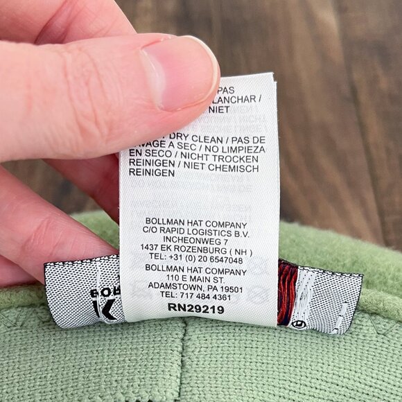 Kangol Wool Spitfire Cap Hat Newsboy Unlined Soft Size Medium Green Style 0259BC - Picture 11 of 13